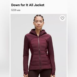 Lululemon down for it all